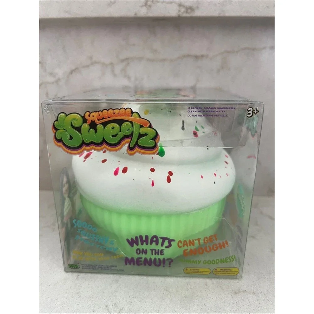 Sweetz Green cupcake  Squishy Toy Stress Sensory